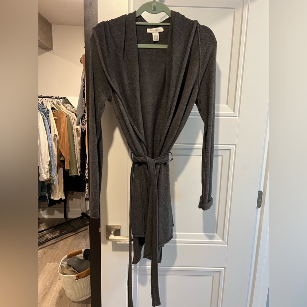 Women’s grey sweater -WHBM size large